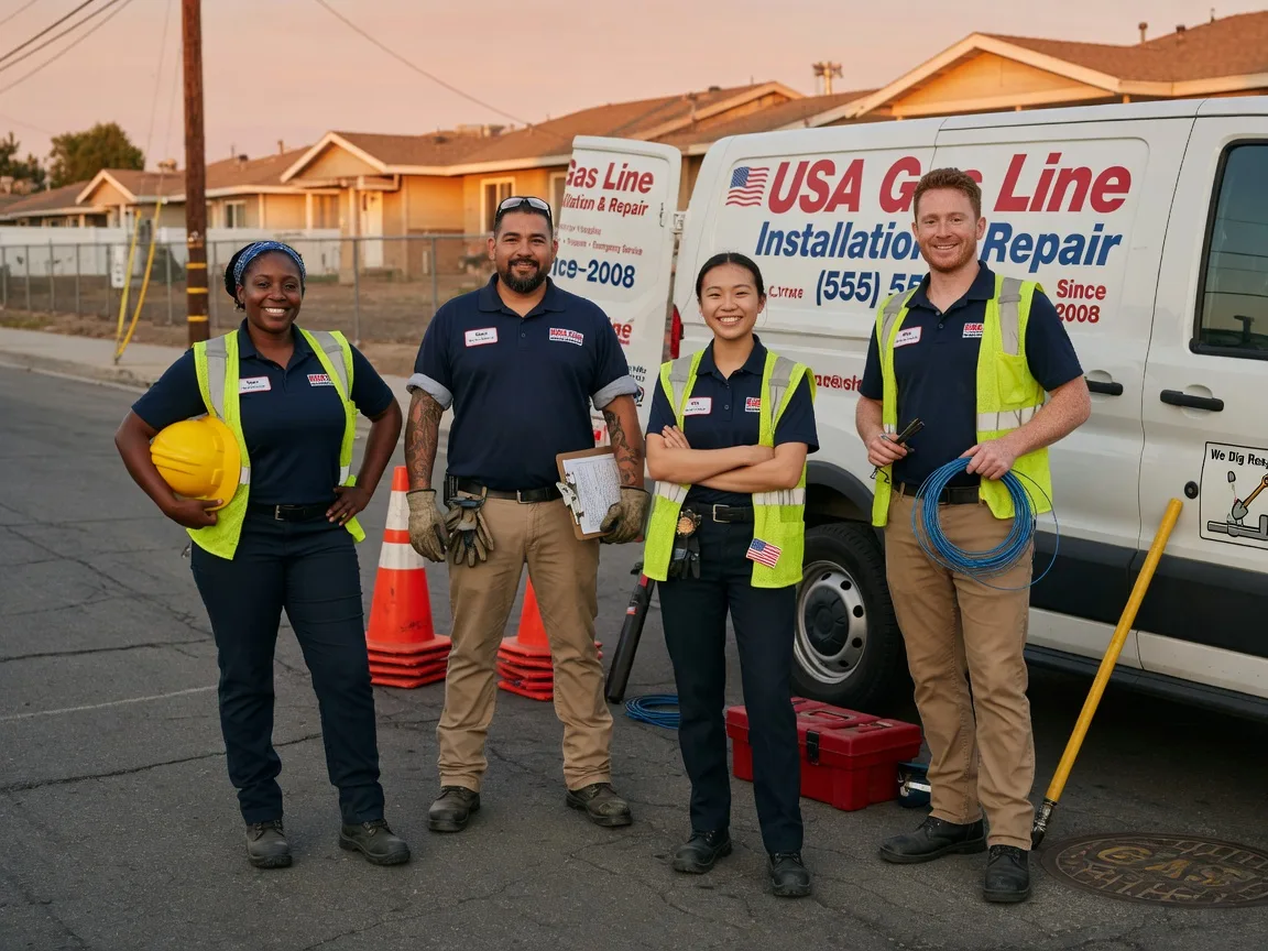 Gas Line Installation company in San Saba, TX
